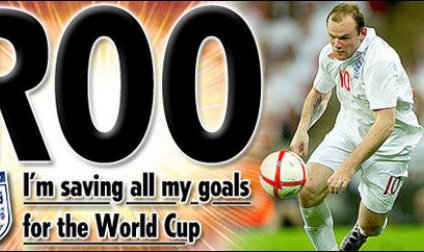 魯尼頸傷身體4處重傷 不惜身放言進球留到世界杯