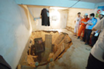 廣東老夫婦凌晨遇地陷 連人帶床失蹤