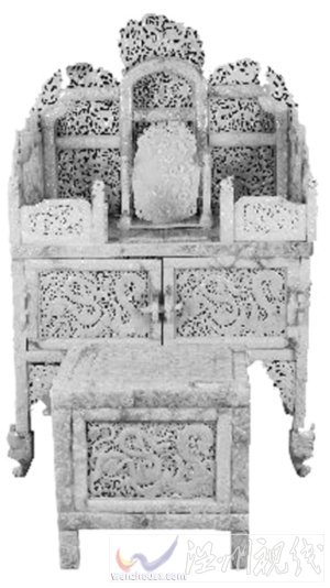 “漢代玉凳”拍出2.2億遭疑 專家稱當時沒凳子