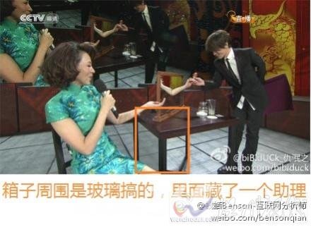 解密春晚劉謙恐怖鏡子魔術