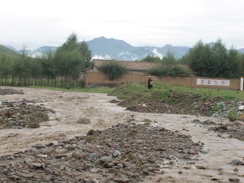 青海暴雨災情