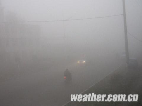 濃霧鎖遼寧