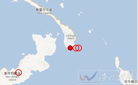 巴布亞新幾內(nèi)亞地震