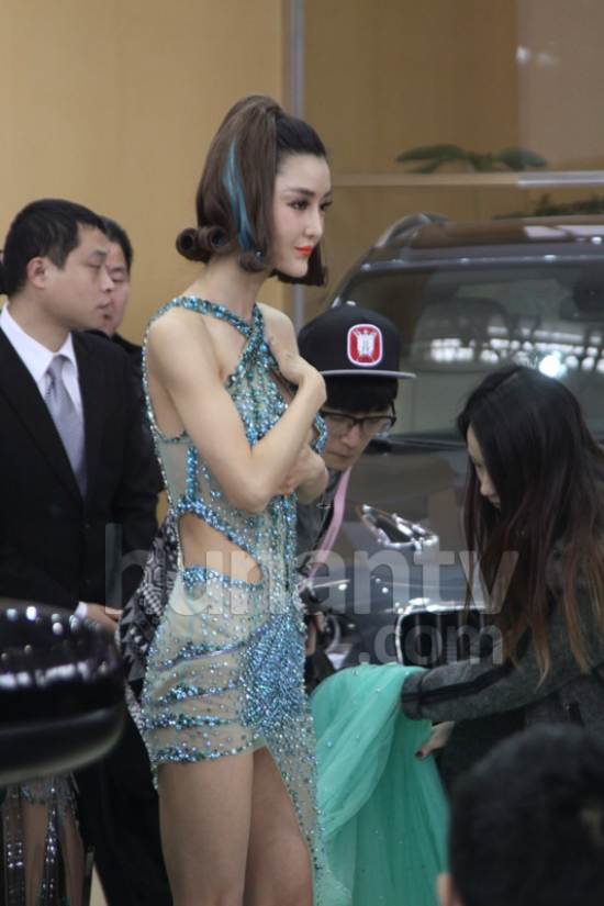 李穎芝長沙車展