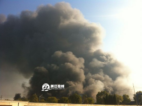蕭山區瓜瀝鎮火災