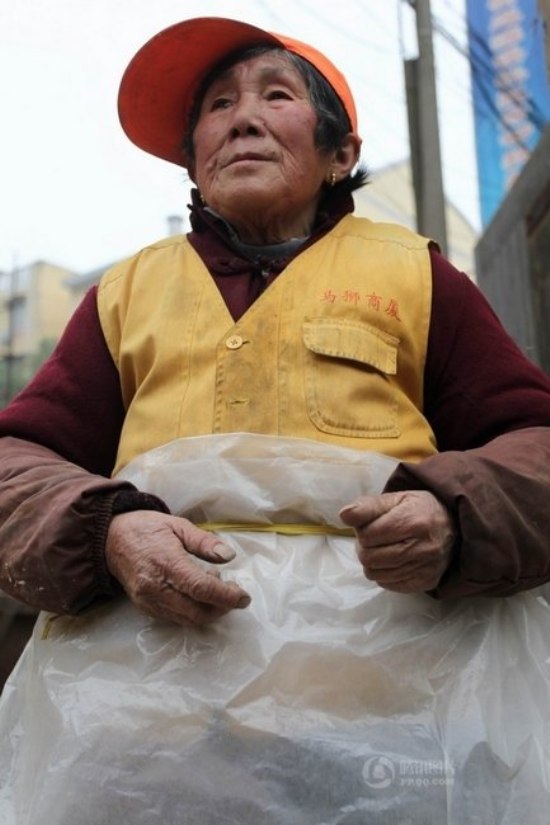江西80歲女環(huán)衛(wèi)工吳美珍