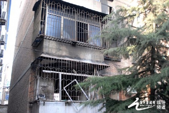 襄汾縣稅務(wù)局家屬院爆炸