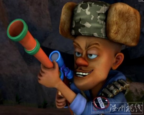 國產動畫片里也有葵花點穴手,熊出沒67集《點穴功》