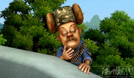 光頭強和熊大熊二舞龍舞獅比賽