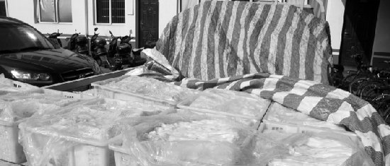 溫州蒼南搗毀生產毒米面窩點