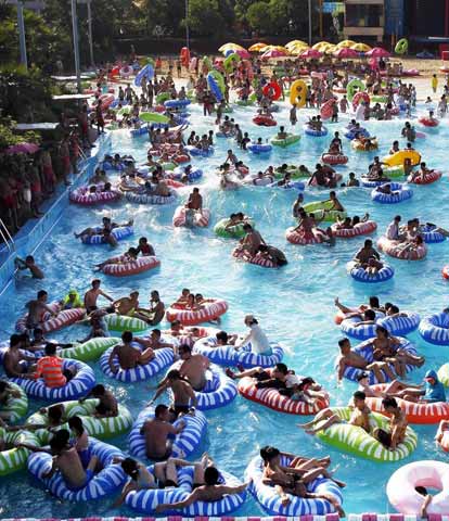 上海歷史最高溫新紀錄誕生 2013年7月26日上海最高溫40.6℃