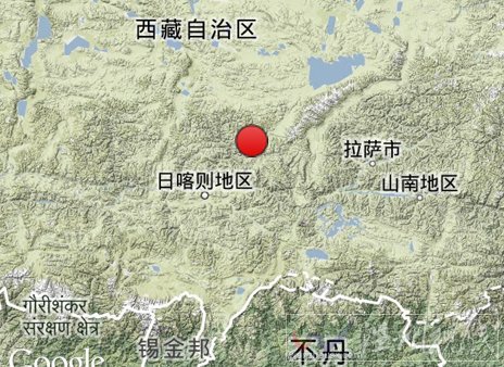 日喀則地震