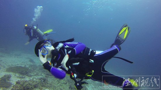 貞妤菲律賓潛水