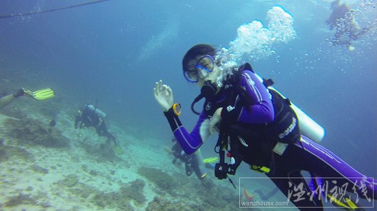 貞妤菲律賓潛水
