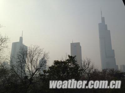 南京霧霾天氣