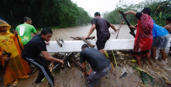 臺風玲玲重創菲律賓