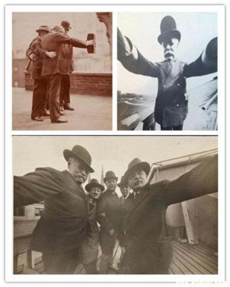 105年前紳士自拍照