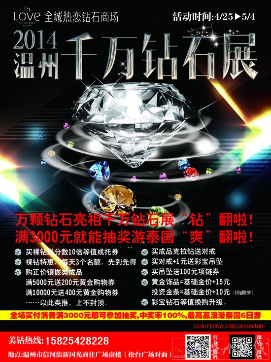 溫州2014“千萬鉆石展”開幕