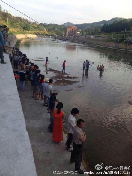 泰順三魁鎮溺水事故