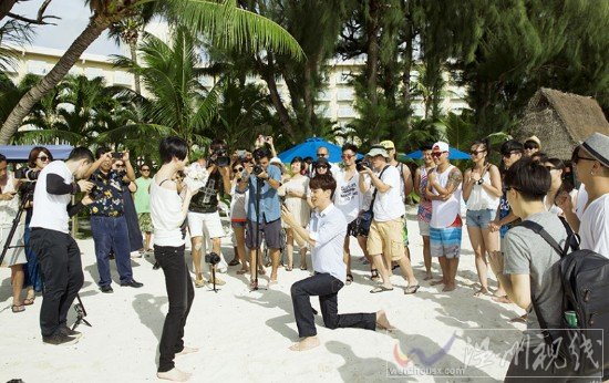 李承鉉求婚戚薇照片