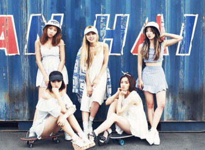 韓國女團5人成員