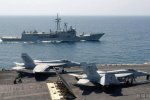 美國航母兩戰機相撞 戰機墜毀一人失蹤