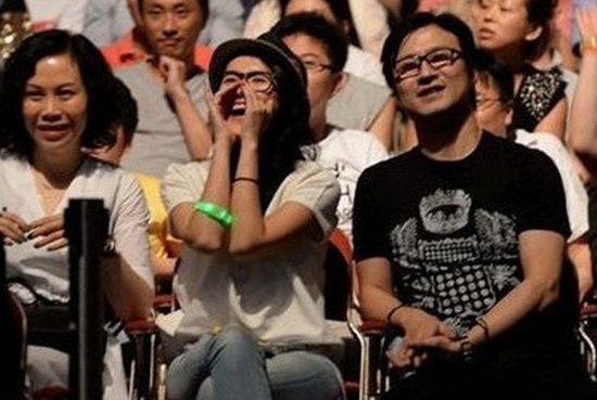 章子怡為愛郎汪峰打氣