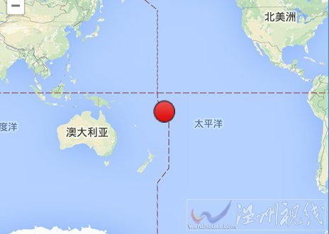 湯加附近海域地震