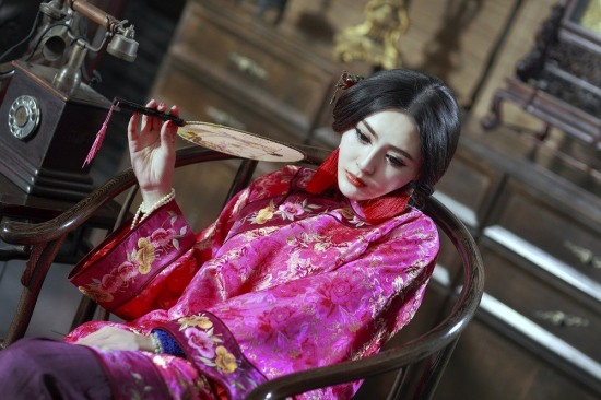 酷似范冰冰校花走紅