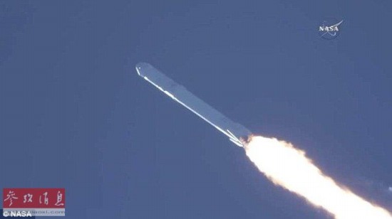 美國獵鷹九號火箭爆炸