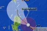 臺風蓮花路徑 明天第10號臺風蓮花將登陸菲律賓