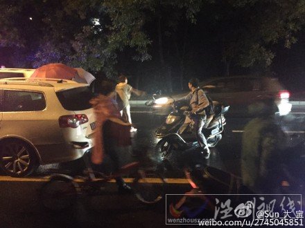 車禍發生后車主沒有逃跑