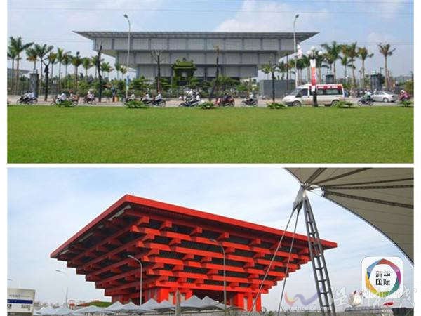 河內和上海博物館撞臉圖片