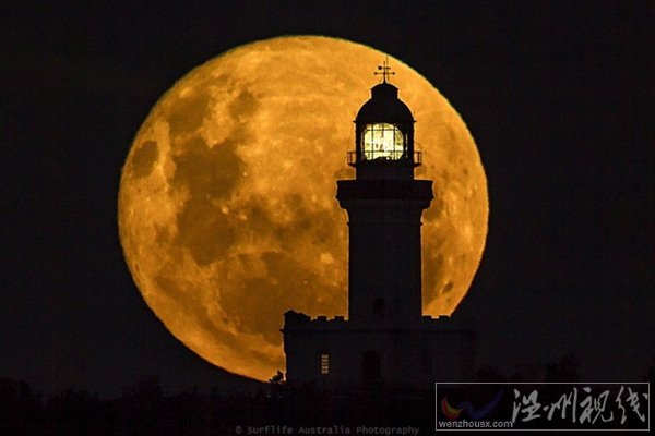 8月30日全球多地再現超級月亮