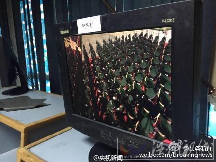 國外友人直播閱兵