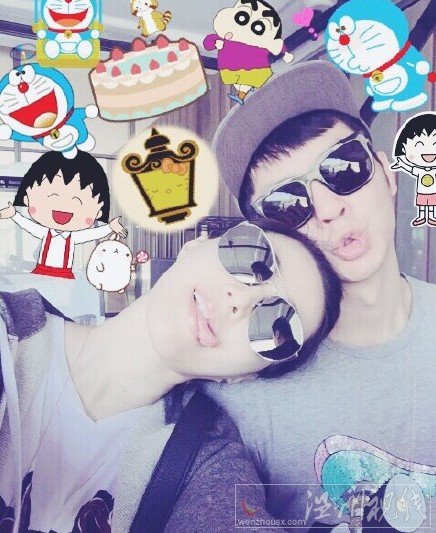 李晨為范爺慶生照片