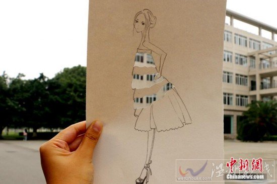 創(chuàng)意十足的時裝秀