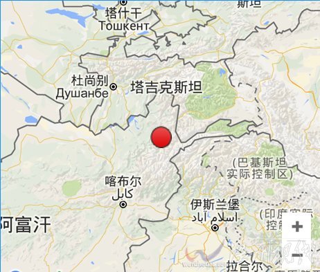 阿富汗7.8級地震