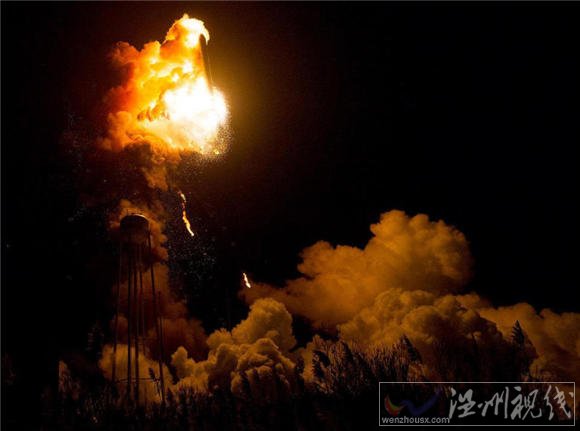 天鵝座航天飛船發生爆炸原因查明