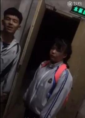 被打女生已經鼻青臉腫