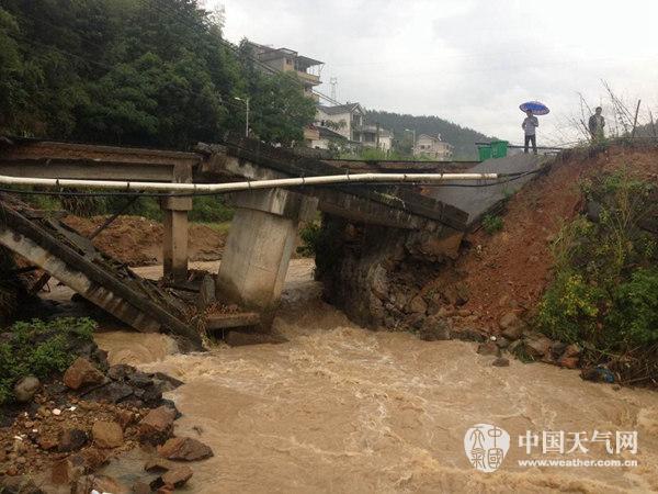 雷雨大風(fēng)襲浙江南部500年古樹(shù)折斷 未來(lái)5天全省多雨