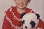 袁姍姍曝童年照慶六一