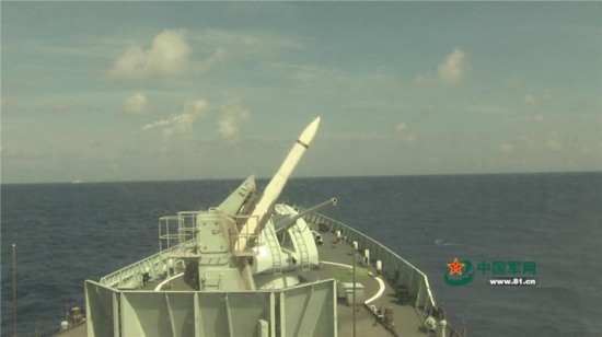 中國海軍三大艦隊南海軍事演習