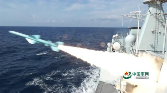 中國海軍三大艦隊南海軍事演習