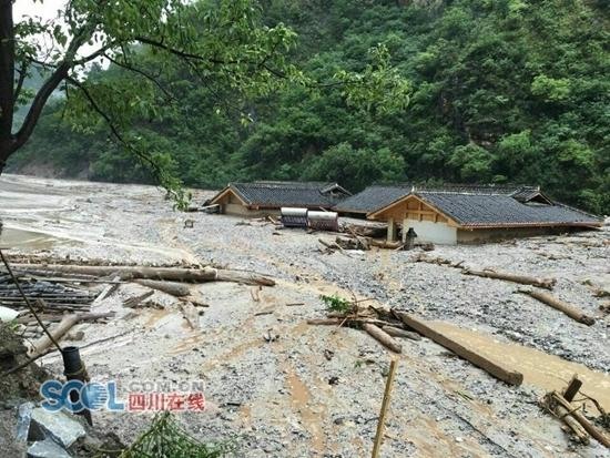 九寨溝特大泥石流