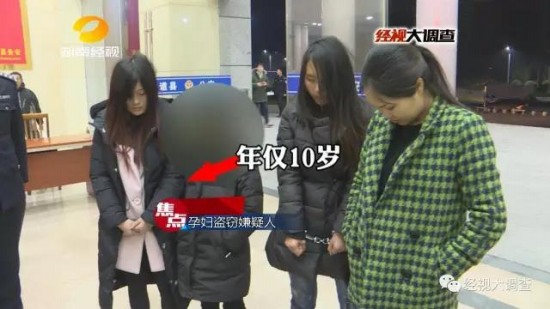湖南孕婦盜竊團