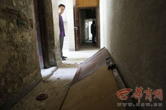 外出回來家被搬空