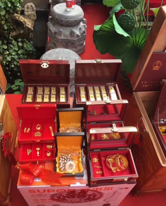 浙江現(xiàn)天價嫁妝