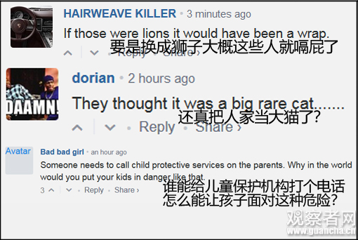 獵豹圍攻下車游客