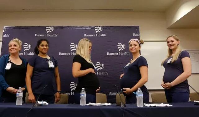 16名護士同時懷孕